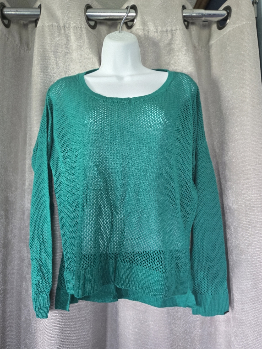 ⭐️Dex Open-Knit Teal Pullover⭐️